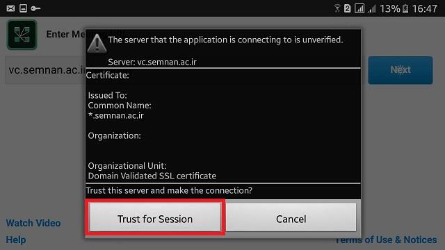 adobeconnect error